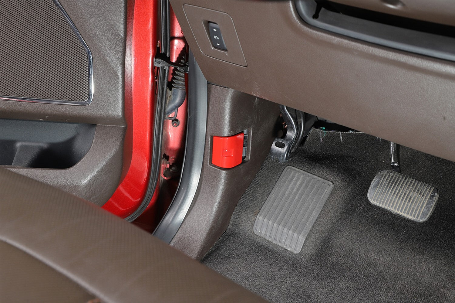 Red Interior Engine Hood Cover Switch Trim Car Accessories  for ford  F150