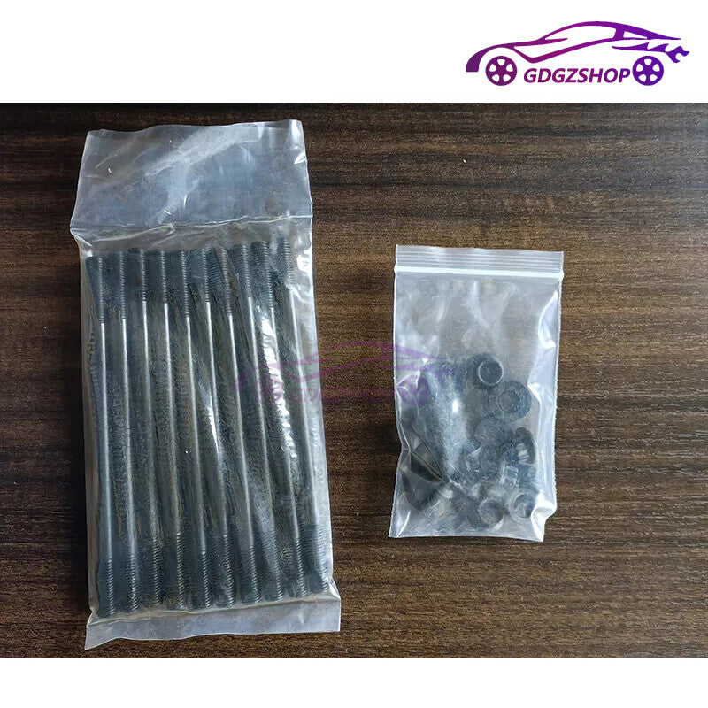 Cylinder Head Stud Kit for Honda for Civic 1.6L D16 D16Z D16Z6 D16Z7 208-4301 Q