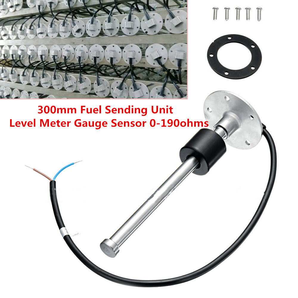 300mm fuel dispatcher unit marine truck fuel level gauge sensor 0-190 ohms - n