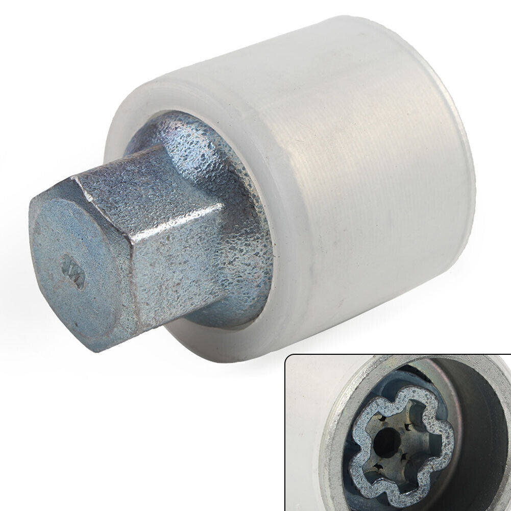 for Audi Locking Wheel Nut Key Bolt Letter E Chrome-molybdenum Steel Q