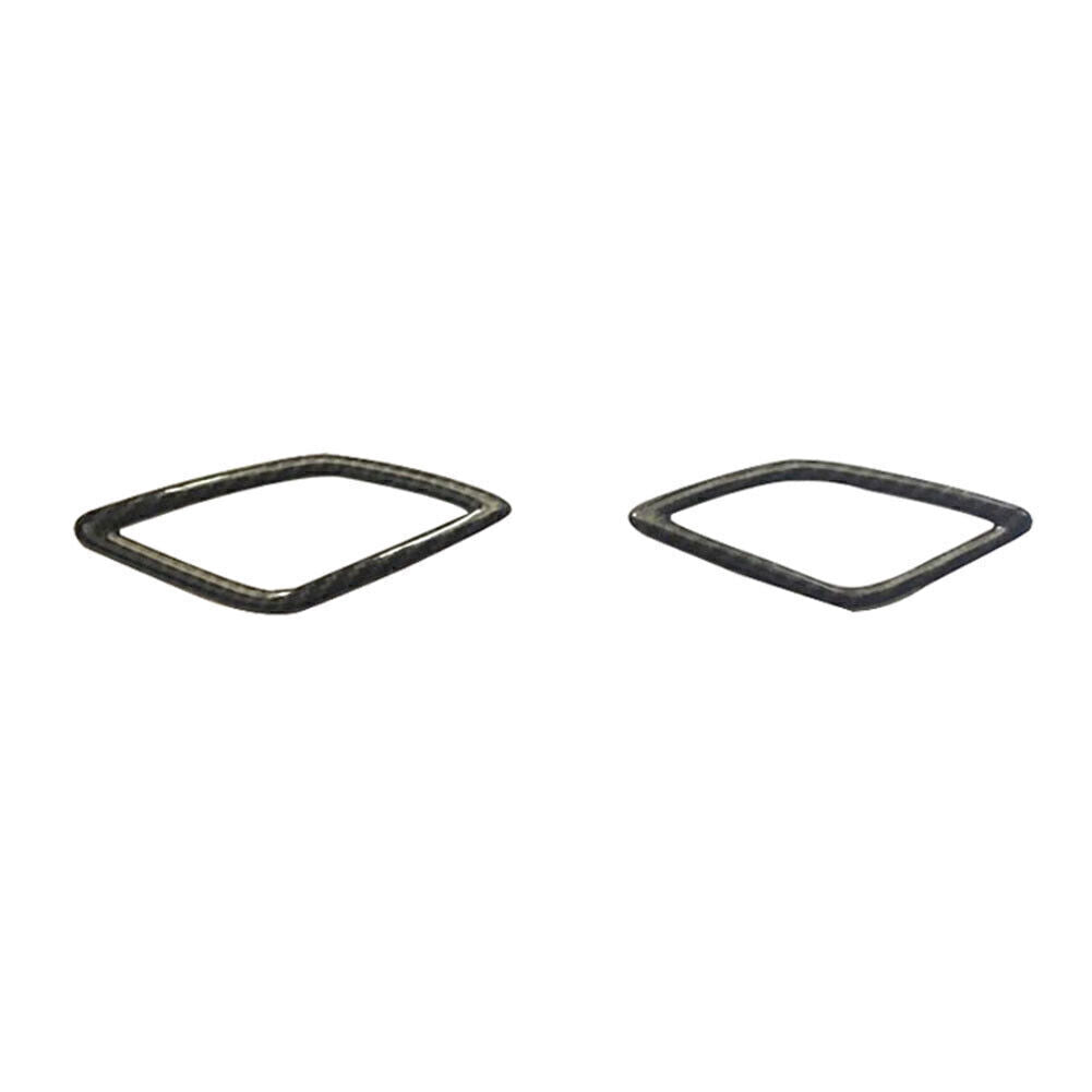Inner A-Pillar Speaker Decor Cover Trim ABS for Volvo XC40 2018-20 Carbon Fiber