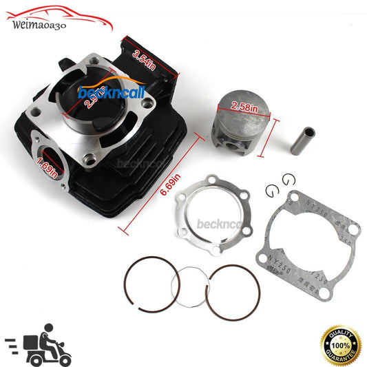 Cylinder Top End Rebuild Kit 66mm 2A7-11311-00 For 1979-1981 for Yamaha DT175 MX175