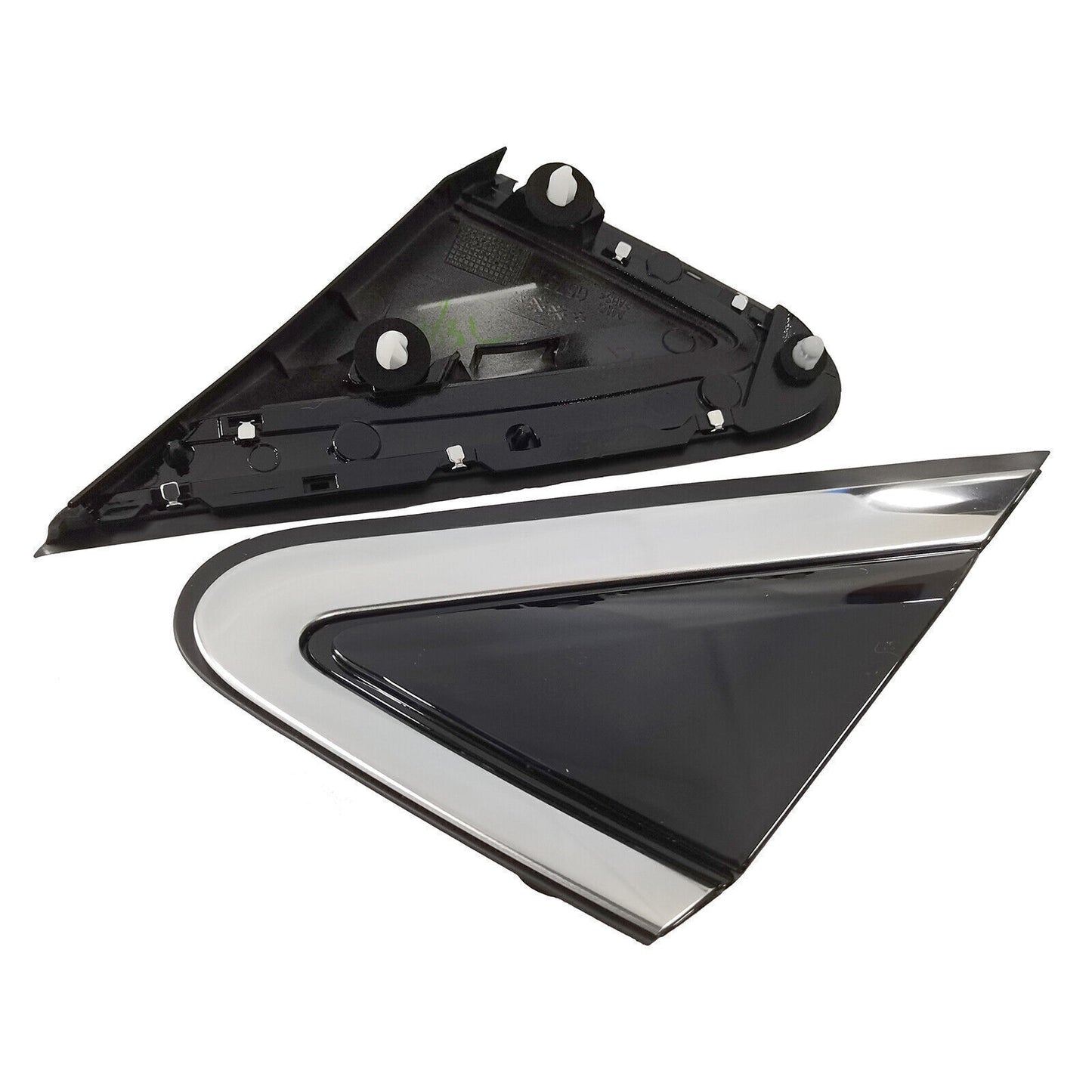 Chrome front door fender mirror-finish corner trim for Nissan Murano 2015 - 2018