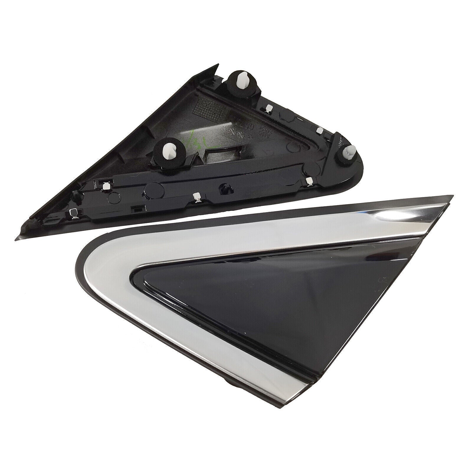 Chrome front door fender mirror-finish corner trim for Nissan Murano 2015 - 2018