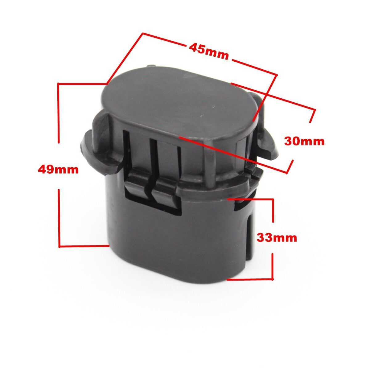Radiator Mount Retainer for Benz W164 W166 R251 GL/ML/R Class GL350 Black