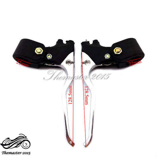 Left Right Brake Levers Set For 47cc 49cc for Mini Moto Pocket ATV Dirt Bike Scooter Q
