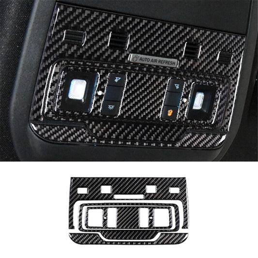 Interior carbon fiber reading light cover trim  for ford  for Mustang Mach-E 2021-22