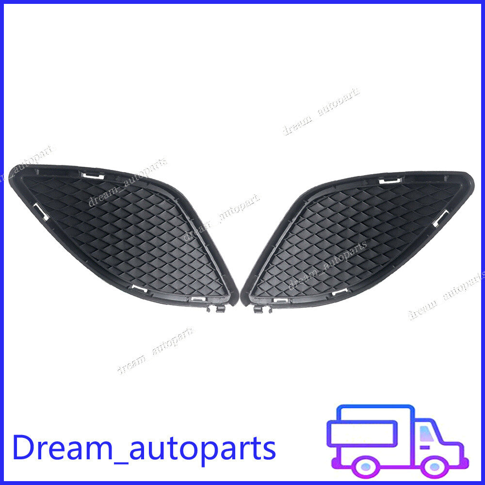 Pair Front RightLeft Bumper Bezel Cover Grille Fits for Benz W117 CLA250 220 200