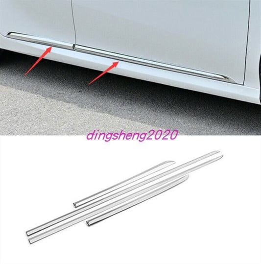 for Toyota for Camry 2018-2021 ABS Chrome Side Door Body Skirt Sill Guard Cover Trim