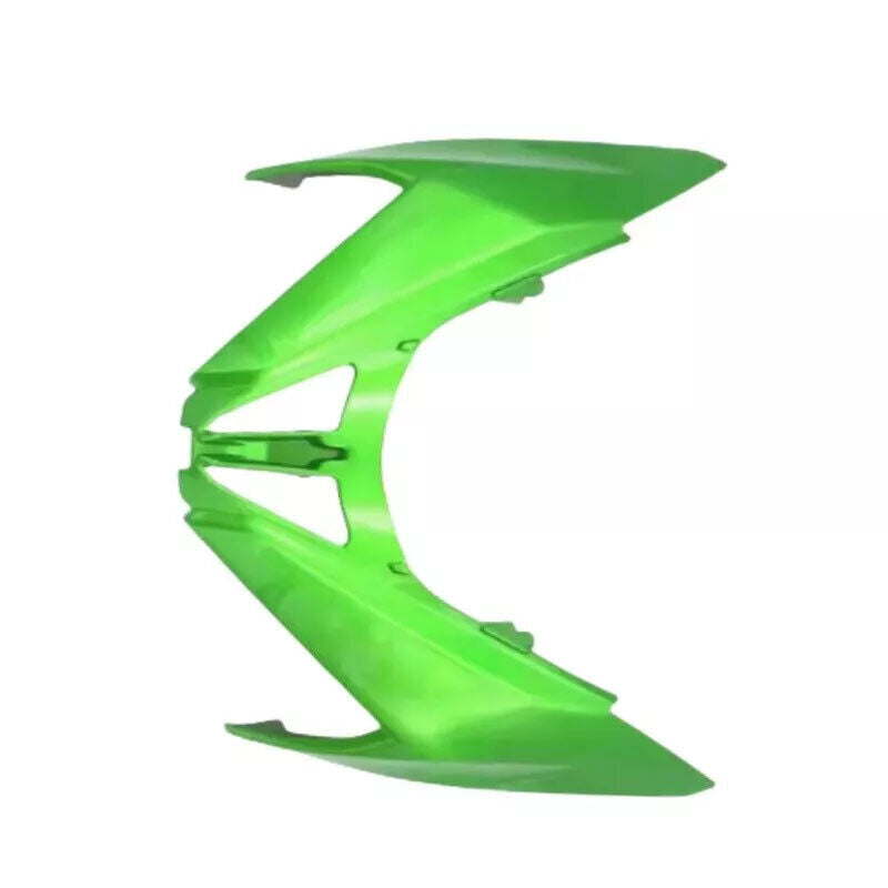 Green front upper nose diffuser headlight cover for Kawasaki Z650 2020 - 2022