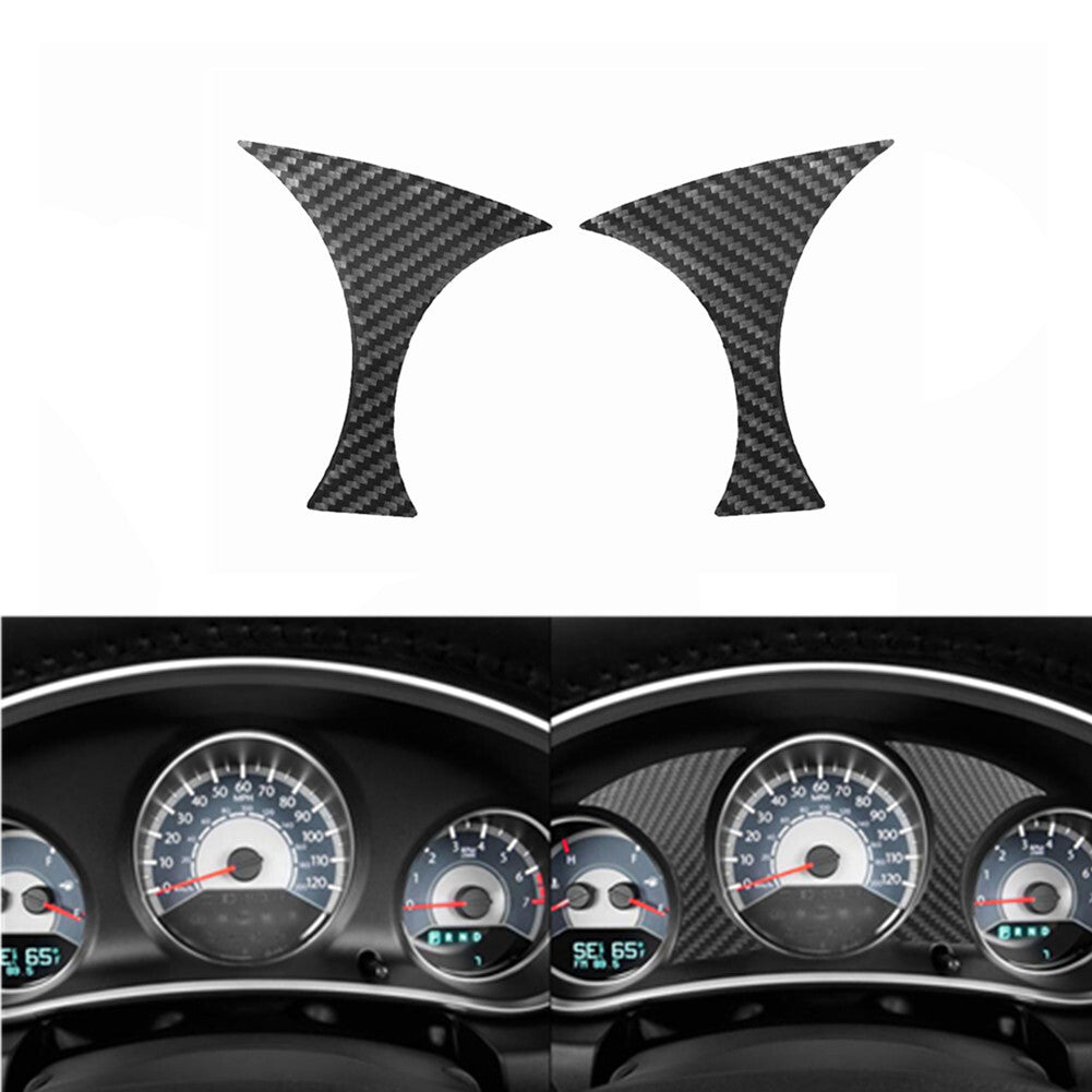 Red Carbon Fiber Driver Side Door Lift Switch Trim For Explorer 2020-2023 v