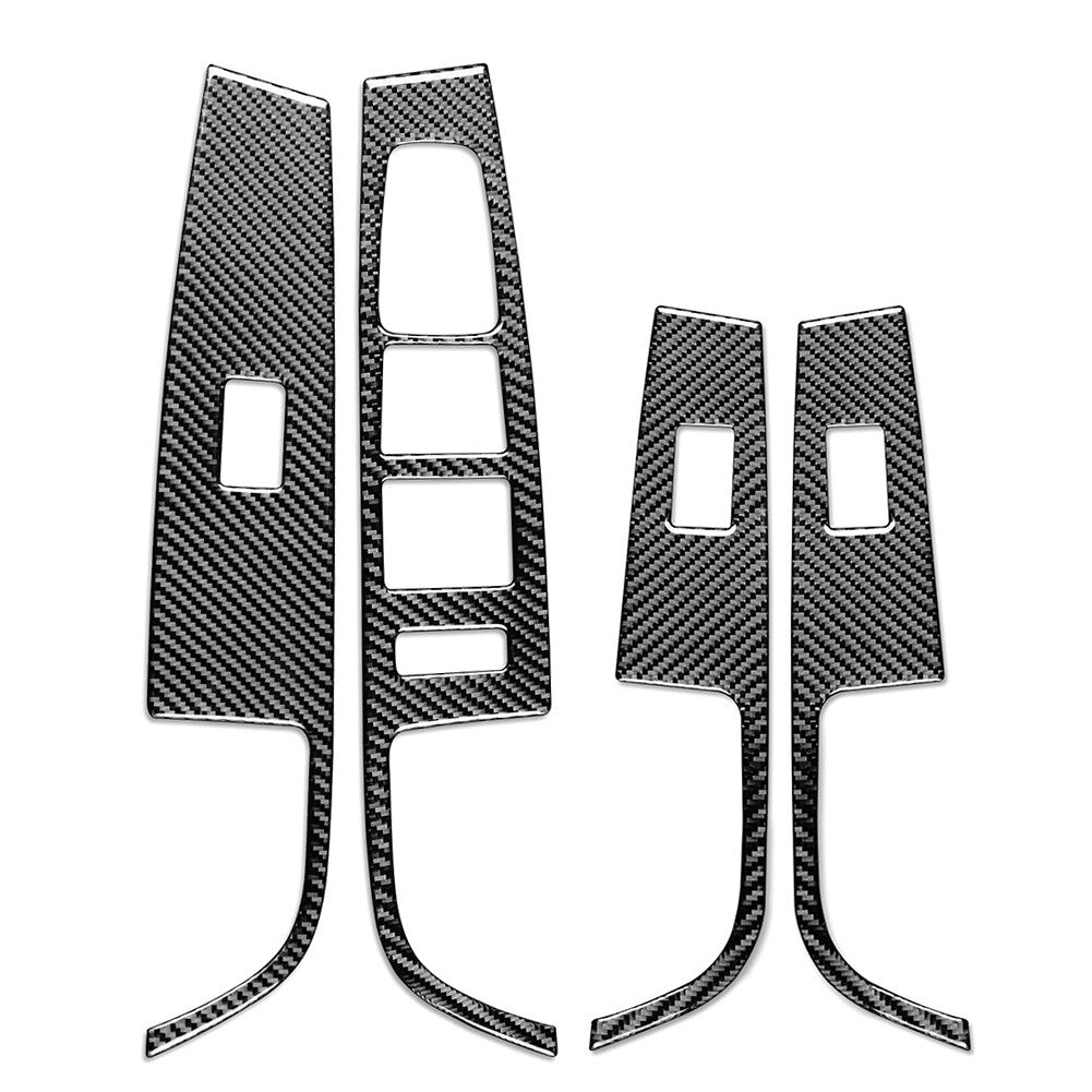 Window Lift Switch Panel Cover Trim Black for Hyundai Sonata 9th 2015-2019 RHD