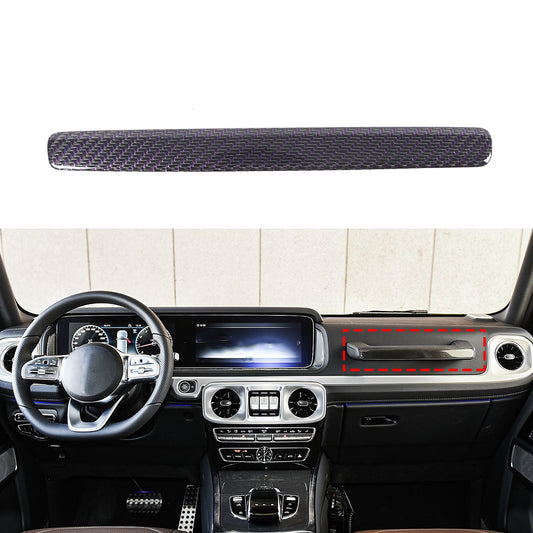Carbon fiber console passenger side sill trim for G-Class W464 G63 (2019-23) n