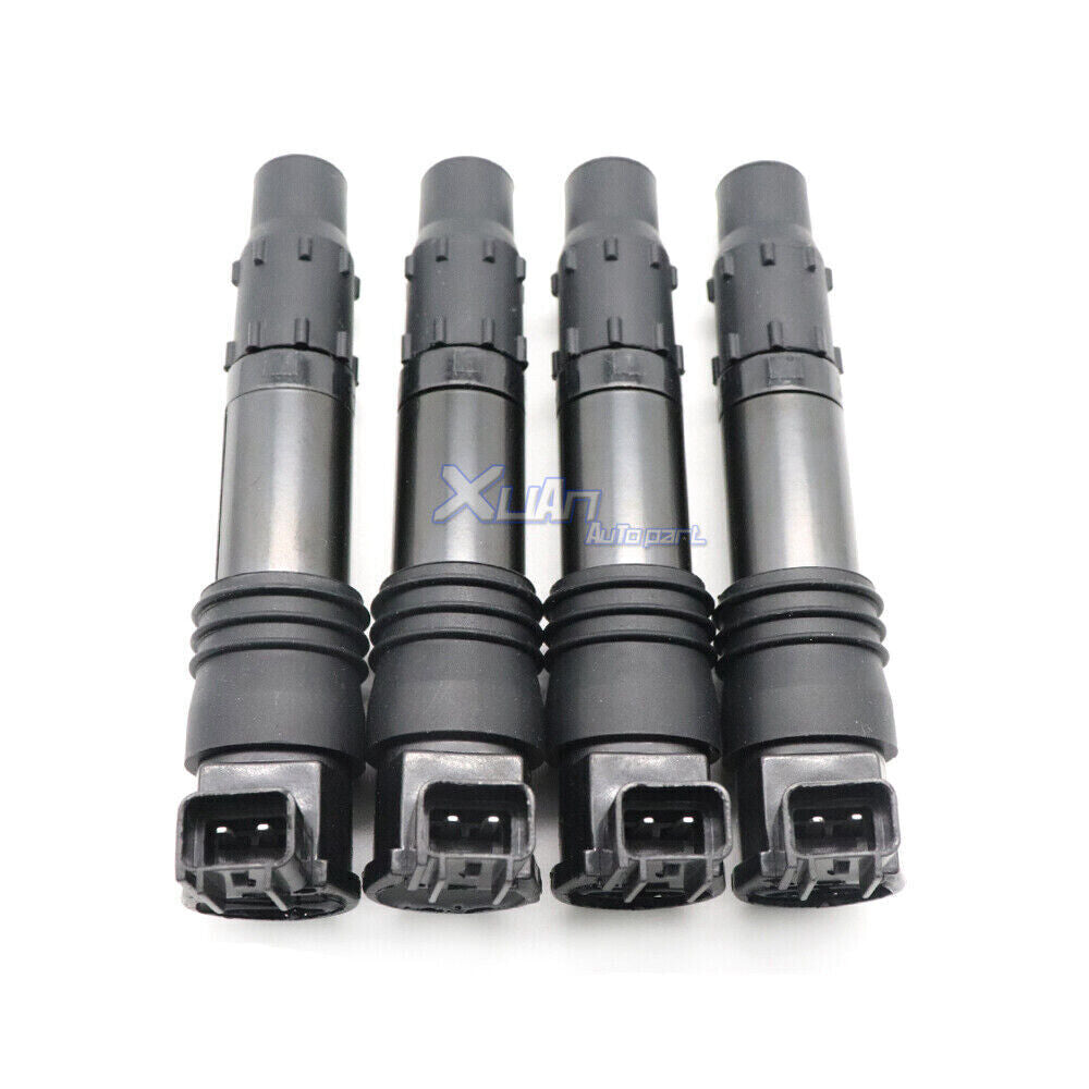 Suitable for Suzuki GSXR 600 750 1000 1300 Can-am 4X4 650 Ignition Coils (4 pieces) 129700-4400 Q