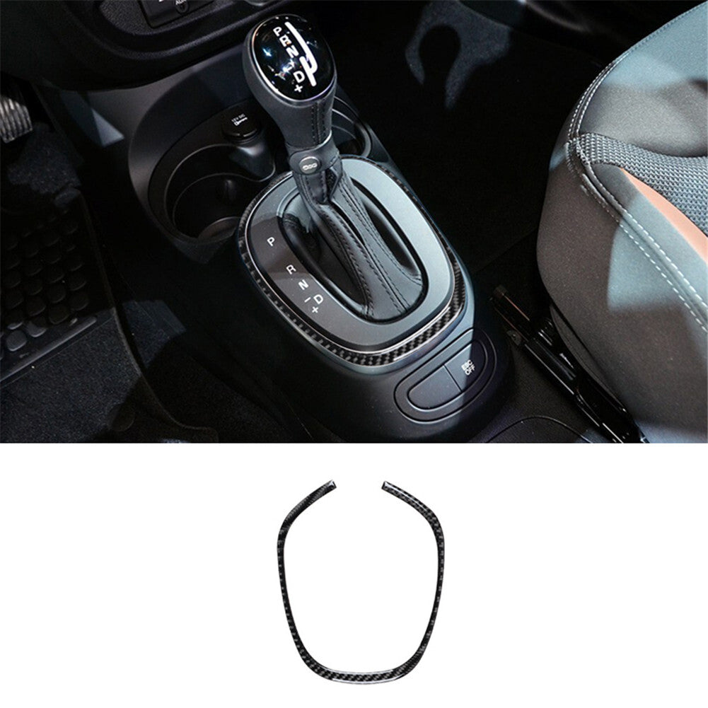 4X Red Carbon Fiber Cup Holder Inner Cover Trim for Honda Ridgeline 2017-2020 v