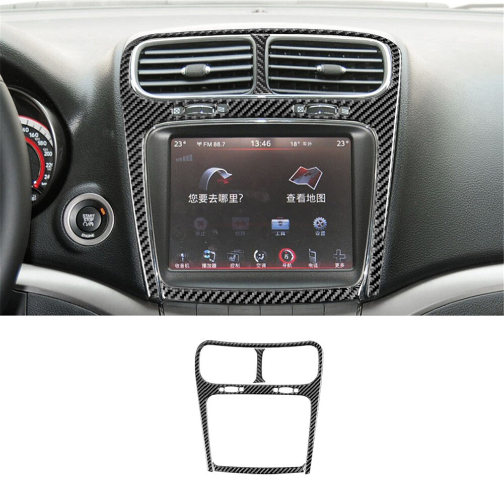 Red Window Lift Button Panel Trim TypeA Carbon Fiber For FJ Curiser 07-21 v