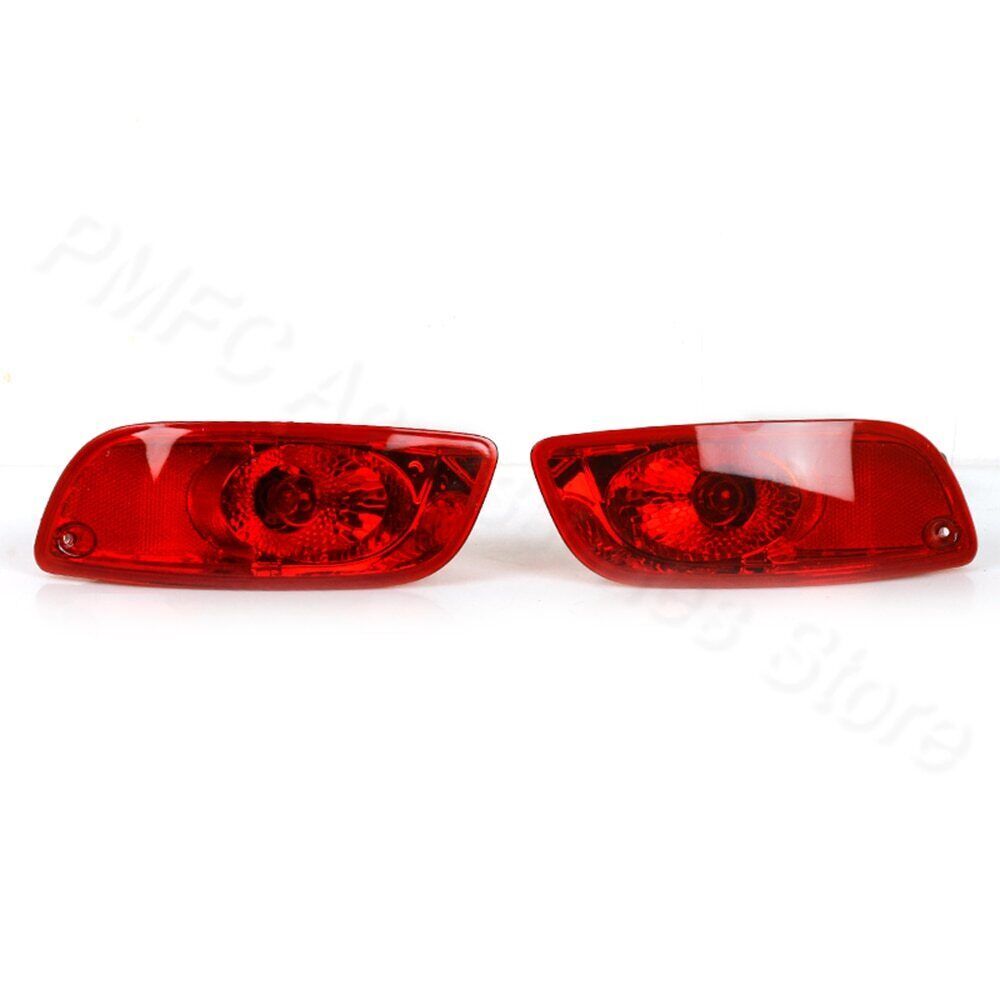 for Hyundai Santa Fe (CM) 2007-2009 1 Pair Rear Bumper Reflector Brake Light v