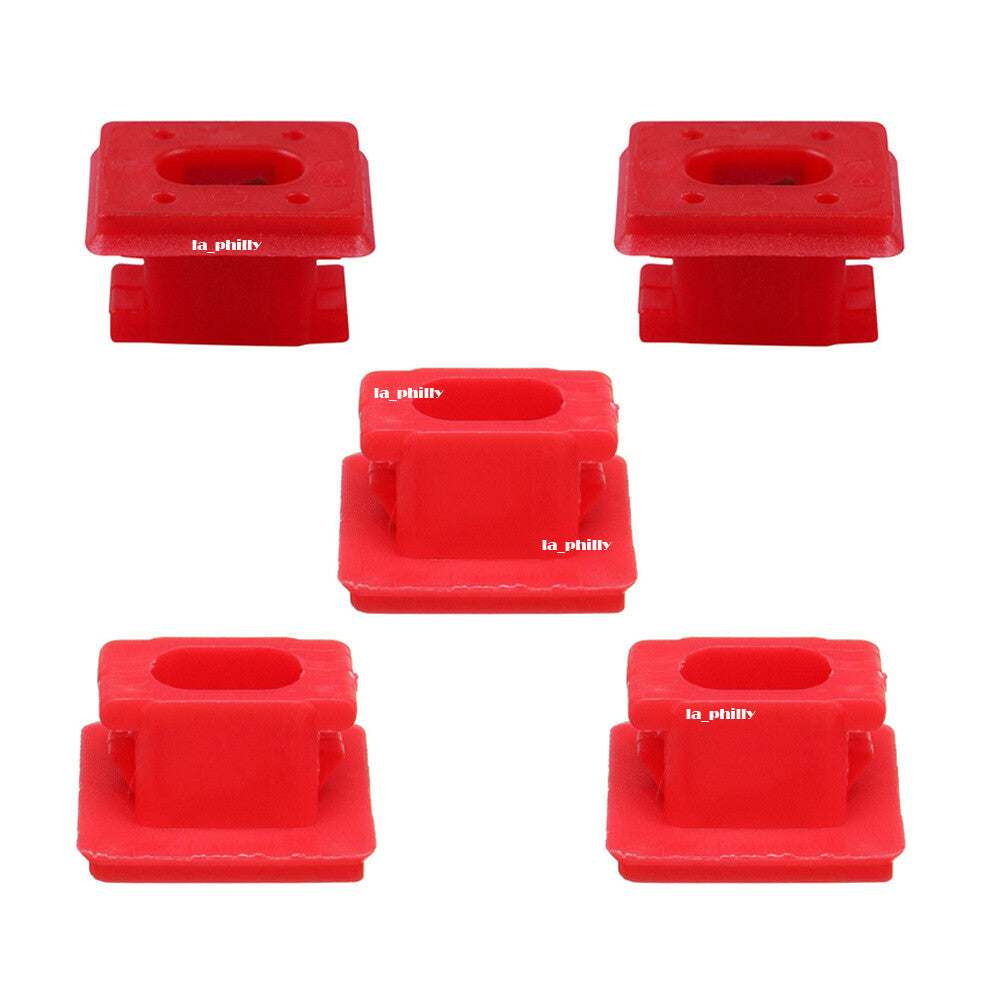 5Pcs Dashboard Dash Trim Insert Strip Clips Grommet Fit for BMW for BMW E46 E65 E66 E85