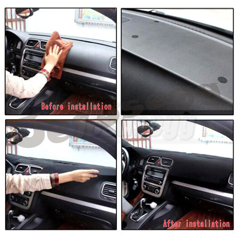 for Toyota Prado J120 03-09 LHD Car Interior Sun Shade Pad Dashboard Cover Mat