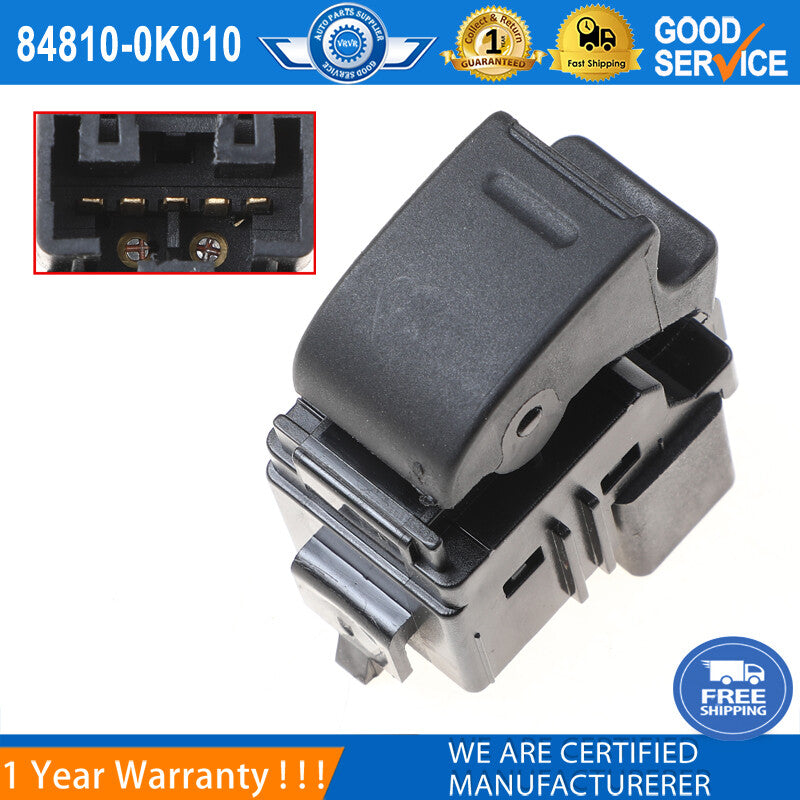 84810-0K010 is suitable for Toyota Hilux Vigo Fortuner switch assembly, power window regulator.