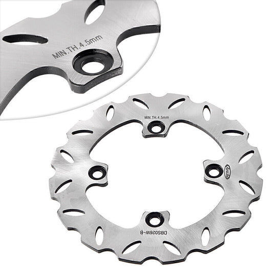 Rear Steel Brake Disc Rotor for Kawasaki ZX10R 2004 - 2015 ZX6R 1998-2015
