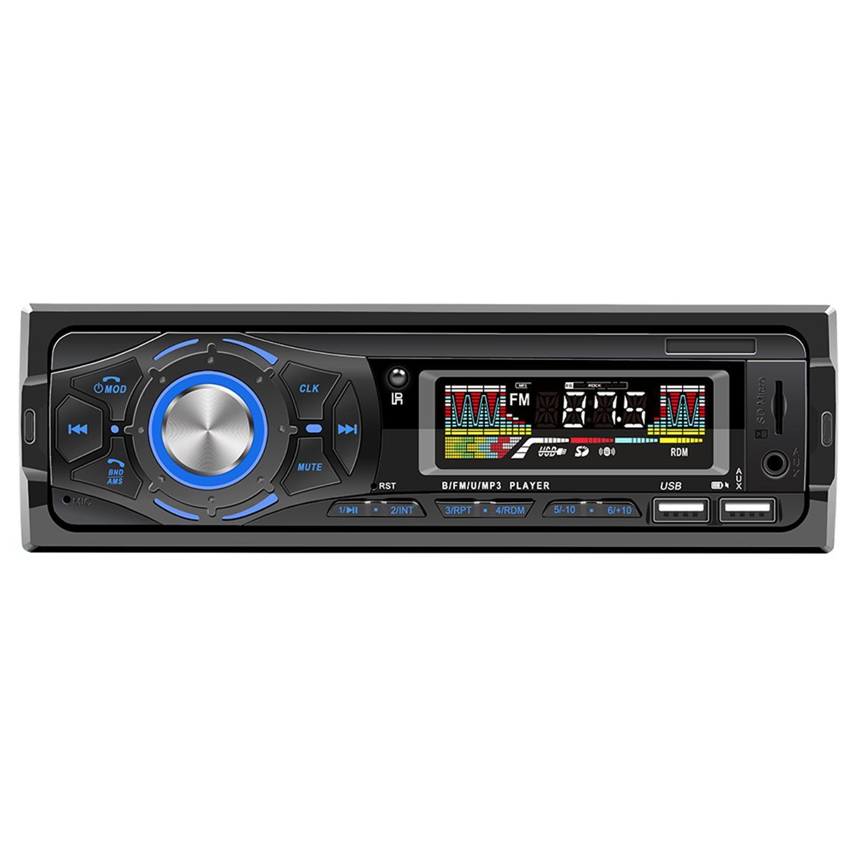 Single DIN Car Radio MP3 Player Stereo Audio Player Main Unit USB/FM/TF/AUX n