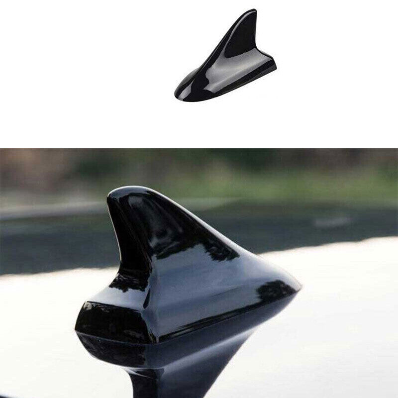 for Ford Explorer 2011-2019 ABS Black Shark Fin Antenna Receiver Cover Trim 1PCS