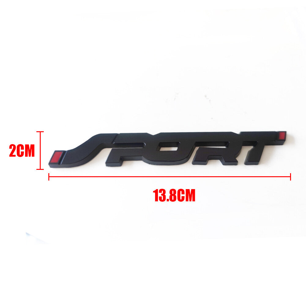 Racing Car 3D Sport Logo Sticker Emblem Badge Decal Body Decoration Accessories