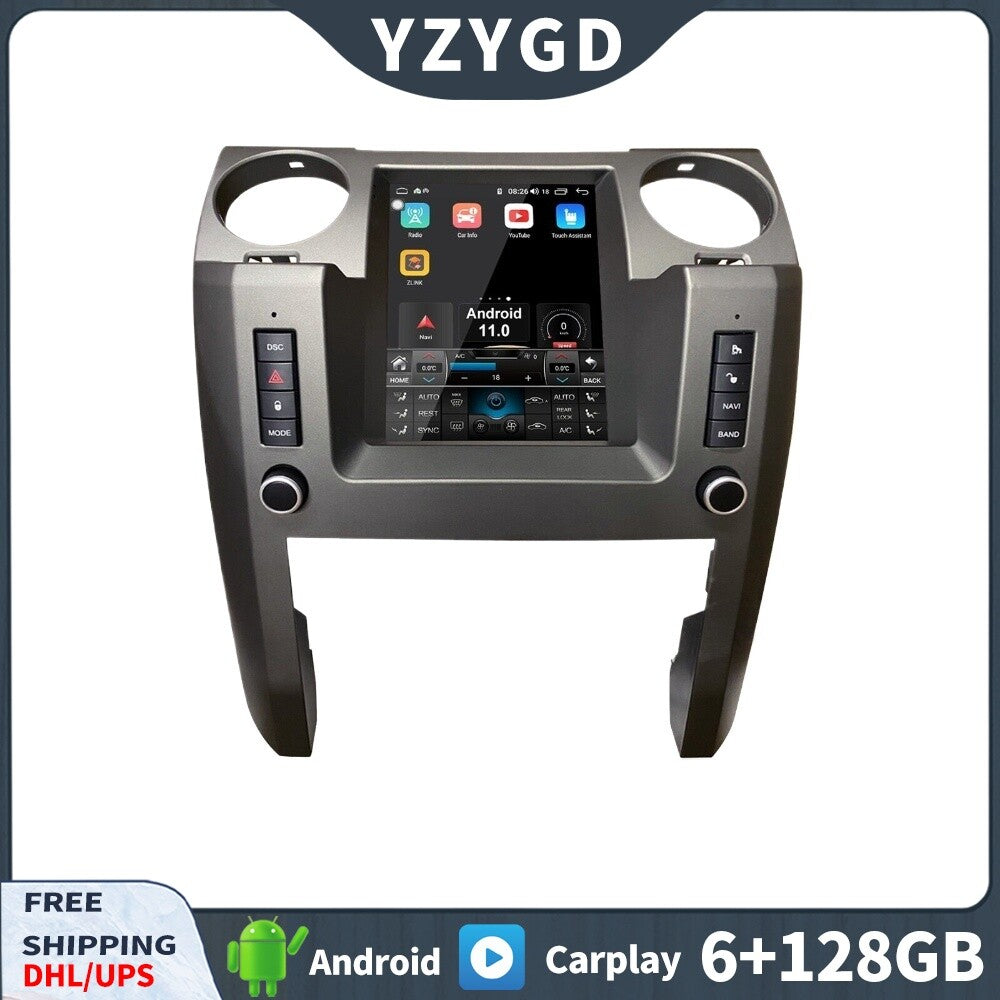 Car Radio Carplay Stereo Screen GPS for Land Rover Discovery 3 LR3 2003-2011