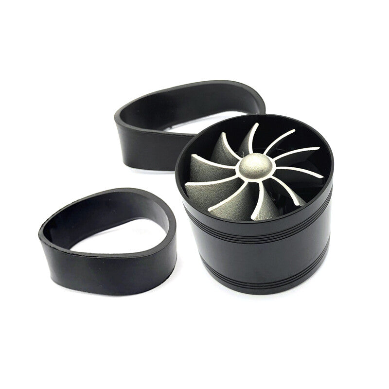 Intake car turbocharger single fan engine gas fuel saving turbo supercharger - n