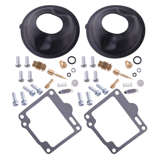 2x Carburetor Repair Kit Diaphragm Sets Fit for Yamaha Virago XV750 XV1100 New Q
