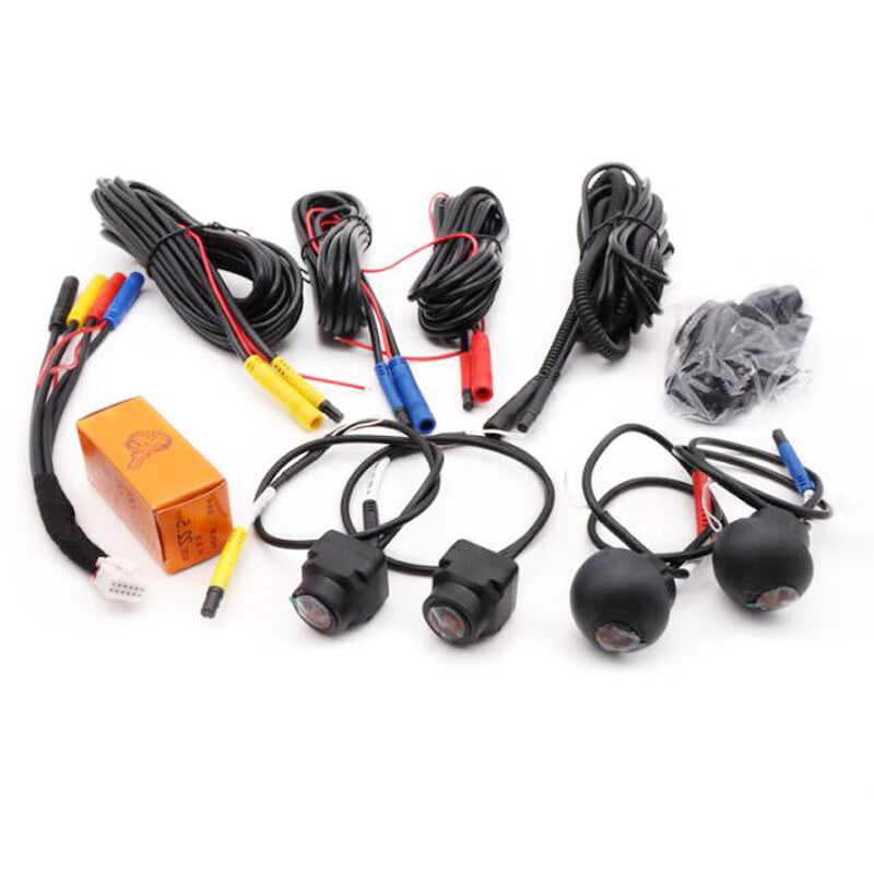 Car AHD parking camera cable 720P/1080P panoramic system night vision kit