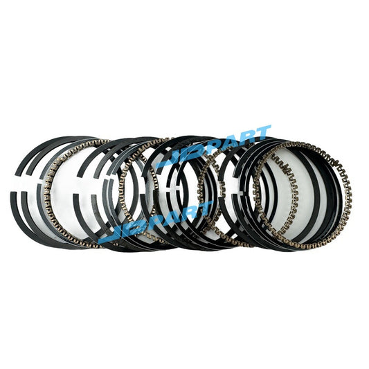 4-piece piston ring set, 80.50 mm, for 12R excavator engine parts.
