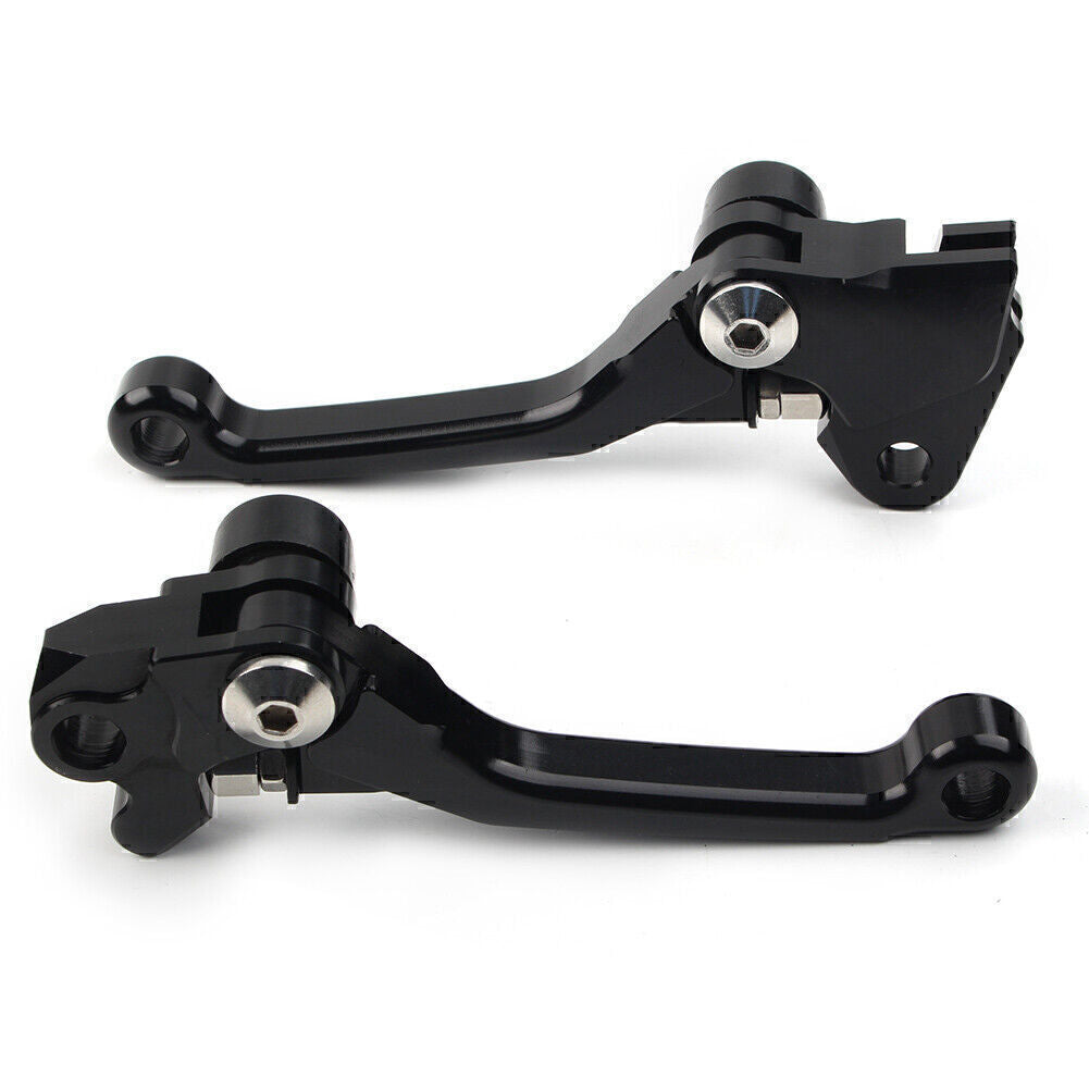 Fit for Kawasaki KX450F 2006 2007 2008 2009 10 12 Pivot Dirt Clutch Brake Levers BLK