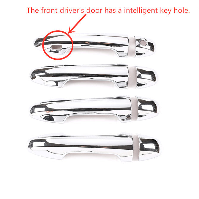 Chrome Door Handle Cover Molding Trim 8pcs For Tacoma 2016-2023 v
