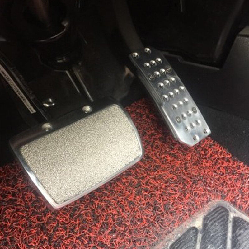 2-Piece Car Pedal Anti-Slip Pedal Cover Brake Transmission Automatic n