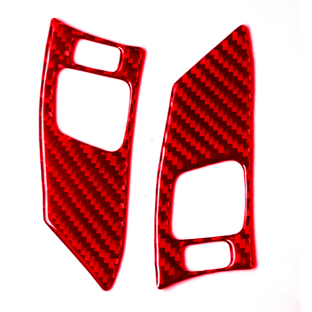 Suitable for Audi Q5 2018-2021 carbon fiber sticker car interior door panel decoration protective strip- v