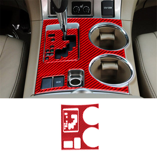 Carbon Fiber Top Console Panel Trim Sticker for Audi TT 8N 2001-2006 Red Type B v