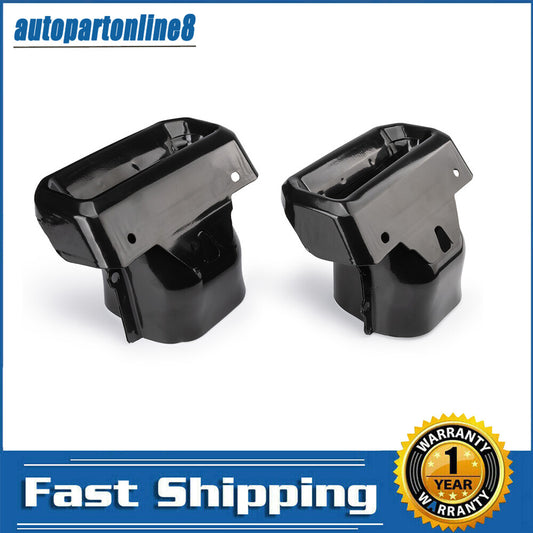 Black exhaust manifold bezel for Chevrolet Silverado for GMC for Sierra 19-24 (model number 84434642, 84434641-) Q