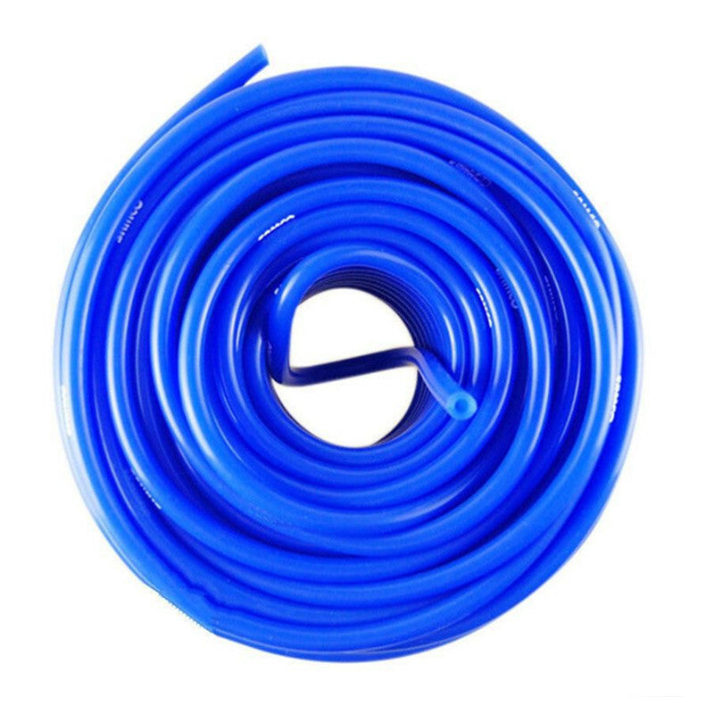 Car Silicone Vacuum Tube Coolant Hose Silicone Tubing Intercooler Pipe 4mm Blue