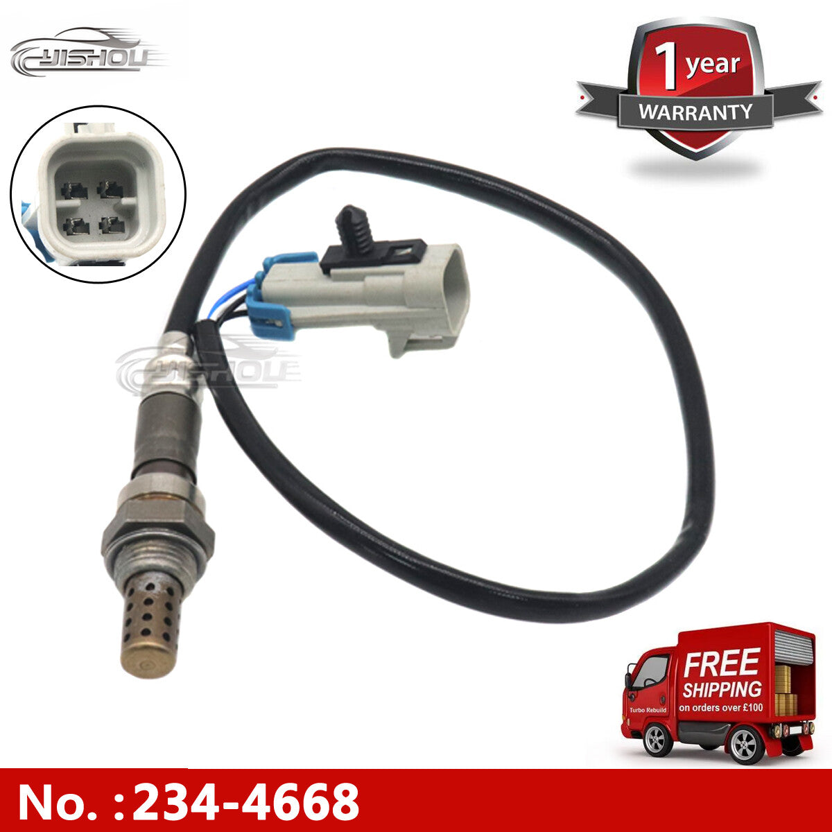 234-4668 02 Oxygen (O2) sensor suitable for 2006-2011 for Chevrolet Impala 3.5L/3.9L/L