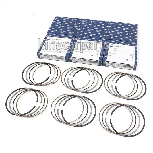 6-Piece Piston Ring Kit KS for Cayenne for VW for Passat Touareg CDV CMN CGR 3.6L 03H198151D-