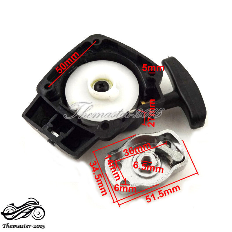Recoil Pull starter For Strimmer Hedge Trimmer Brush Cutter 33cc 36cc Engine 34F Q