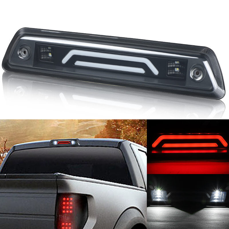 3rd Third Brake Light Smoke LED Rear Cargo Lamp For 2009-2014 for Ford F-150 F150