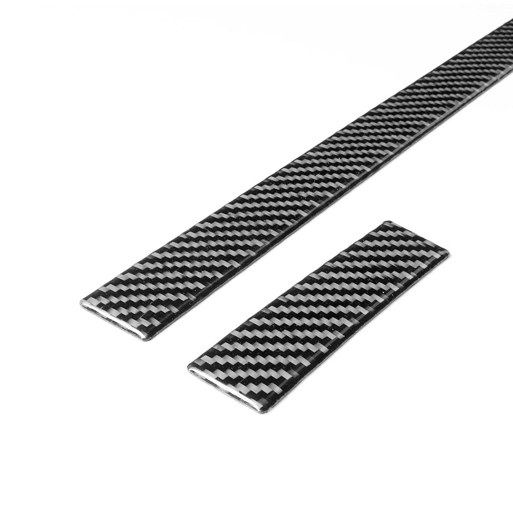 7Pcs Carbon Fiber Rear Console Frame For Silverado/tahoe/ for sierra 2007-2014 Type B v