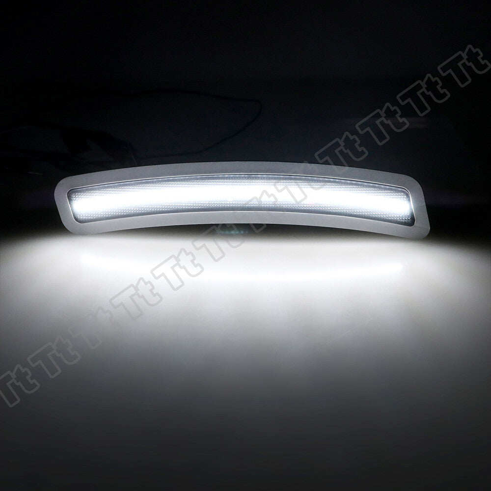 Fit for 2019 - 23 3 G20 330i Sedan White LED Front Bumper Reflector Lamps- v