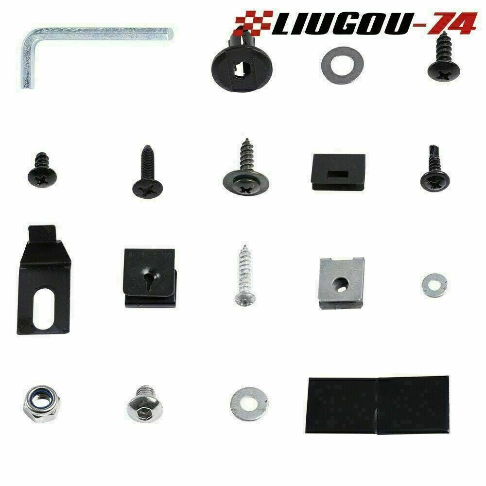 Flash Screw/Bolt Hardware Kit for Chevrolet Universal Pocket/Rivet Style Fenders Q