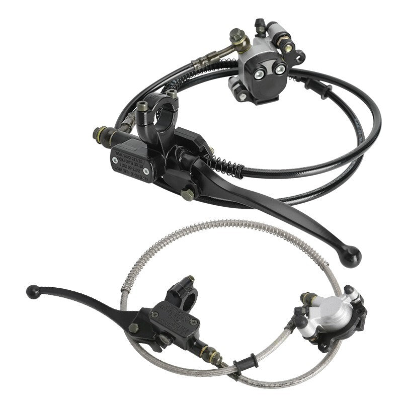 Front and rear hydraulic brake caliper cylinders suitable for mini motorcycles, scooters, potholes, and dirty bicycles.