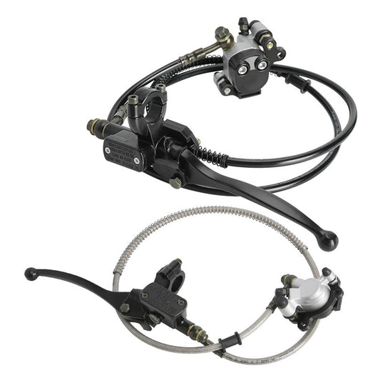 Front and rear hydraulic brake caliper cylinders suitable for mini motorcycles, scooters, potholes, and dirty bicycles.