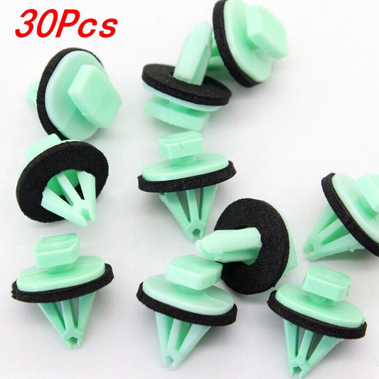 30 Fender Moulding Clip Retainer W/Sealer for Buick for Cadillac For GM 11569920